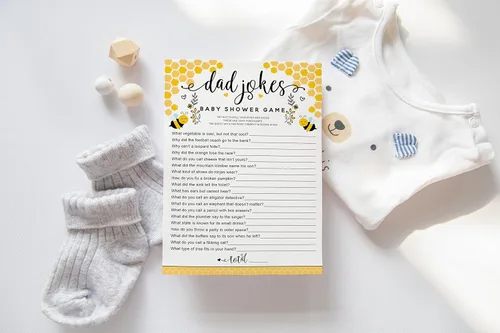 Vista 4 de Your Main Event Prints Paquete de 50 juegos para baby shower, divertido juego de bromas para papá, ideal para baby shower, baby shower, baby