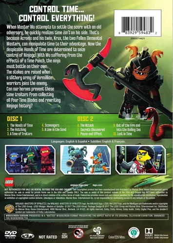 Vista 2 de LEGO NINJAGO Masters of Spinjitzu Season 7 (DVD)