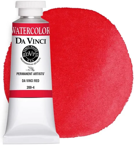 Vista 113 de DA VINCI PAINTS Pintura Acuarela Profesional para Artistas, Azul Cobalto, 15mL