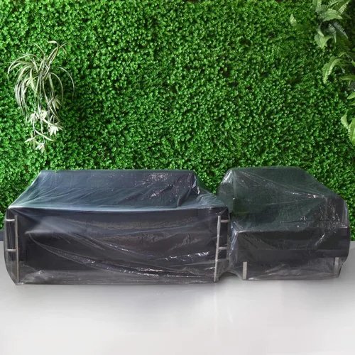 Vista 4 de TUPARKA Funda de plástico para muebles, bolsa de almacenamiento resistente al agua para sofá de mudanza a largo plazo, 110 x 72 pulgadas