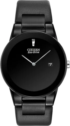 Vista 7 de Citizen Men's Eco-Drive Modern Axiom Watch in Black IP Stainless Steel