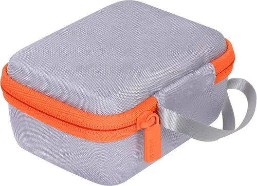 Vista 8 de co2CREA Carcasa rígida compatible con Bushnell Golf Wingman Mini GPS Speaker (blanco/naranja)