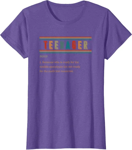 Vista 24 de Camiseta divertida de regalo de cumpleaños para niñas y niños y adolescentes, Negro, S