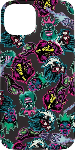 Vista 9 de Funda con estampado de neón malvado de villanos de Disney para iPhone 16