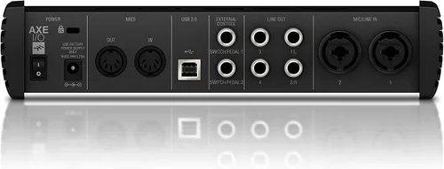 Vista 2 de IK Multimedia AXE I/O interfaz de audio USB premium de 2 entradas y 5 salidas de 24 bits, 192 kHz para Mac/PC con modelado avanzado de tono