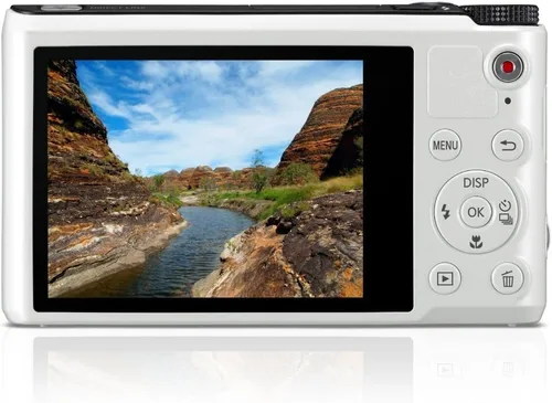 Vista 2 de Samsung WB200F/WB250F Cámara digital 14.2 megapíxeles Pantalla de 3 pulgadas WiFi USB (blanco)