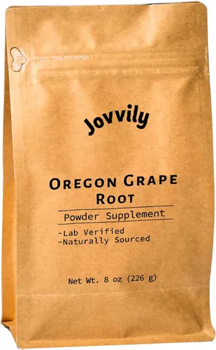 Vista 9 de Jovvily Polvo de raíz de uva Oregon - 4 oz - Un solo ingrediente, suplemento herbario