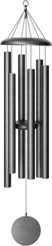Vista 7 de Carrillón de viento Corinthian Bells, de 50 pulgadas, Negro