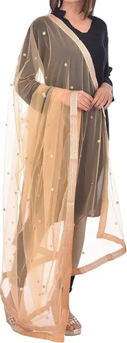 Vista 2 de Indian Hawker Dupatta Chunni Dupatta - Red para mujer