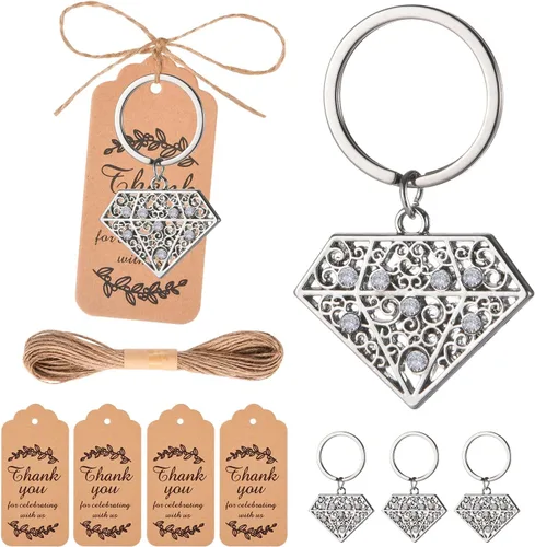 Vista 11 de 24 llaveros de mariposa con diseño de mariposa para despedida de soltera, con forma de mariposa para invitados, bodas, fiestas, baby shower