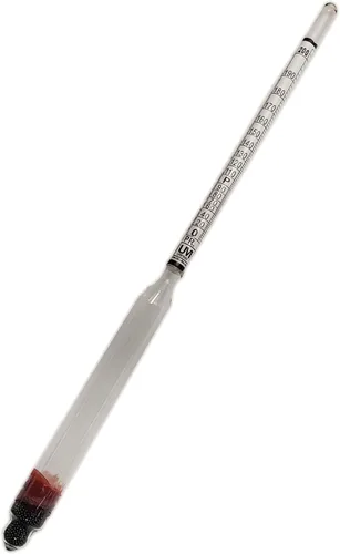 Vista 7 de Hydrometer 0-200 Proof & Tralle Alcohol Meter - Juego de destilación con caja y tarro de prueba de licor a prueba de alcohol alcohol Moonshine