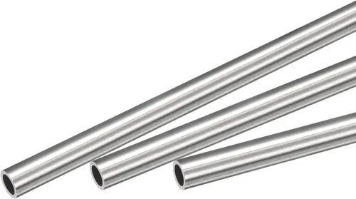 Vista 59 de uxcell Tubo capilar del acero inoxidable 304, tubería gruesa del metal de la longitud de la pared de 820.2 ft m del OD 18.0 ft m x 0.7 ft m