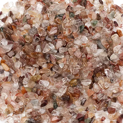 Vista 25 de Cherry Tree Collection - Chips de piedras preciosas de Amazonita pulida, 1/2 lb Natural Stone Pieces for Jewelry Making, Resin Crafts, Plants