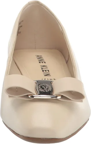 Vista 2 de Anne Klein Charleston - Zapatos planos de ballet cómodos y modernos para mujer, Negro