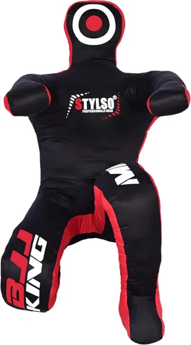 Vista 5 de Grappling Dummy for Adults, Unfilled Wrestling Dummy, Hanging Jiu Jitsu Dummy for BJJ, MMA, Judo, Karate, Martial Arts
