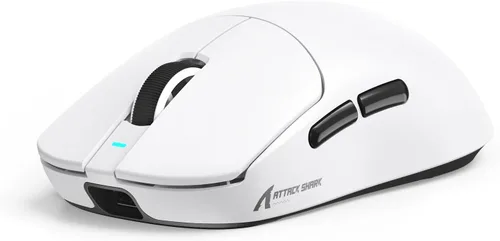 Vista 13 de ATTACK SHARK X8SE - Mouse inalámbrico para juegos, sensor óptico ajustable de 25 K DPI PAW3311, ergonómico de 2.08 oz ligero, triple modo