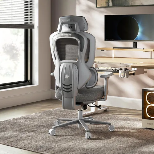 Vista 15 de EUREKA ERGONOMIC Typhon - Silla ergonómica de oficina, sillas de escritorio de oficina en casa, sillas de juegos para adultos, silla de oficina