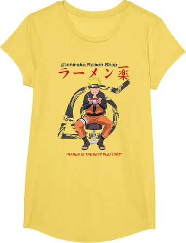 Vista 13 de Naruto Camiseta de anime Shippuden Ichiraku Ramen Shop Naruto Blanco
