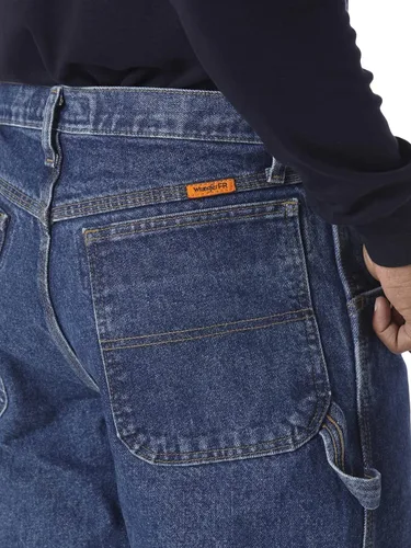 Vista 4 de Wrangler Jeans de carpintero resistentes al fuego para hombre Riggs Workwear