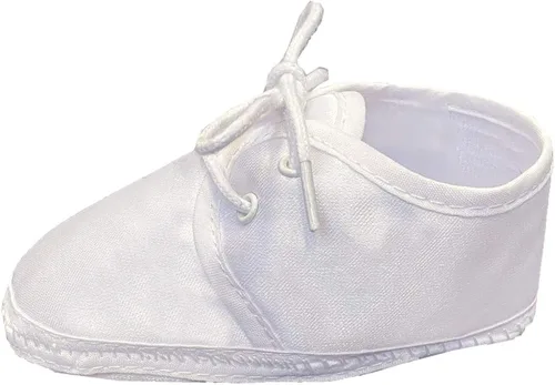 Vista 5 de Swea Pea Lilli Zapatos de Bautizo para Niños - Botines de Bebé Blanco con Cruz Celta para Bautizo - Zapatos de Bautizo 3