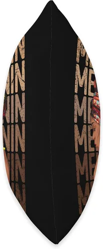 Vista 2 de Black History Month Afro Lover Girl Women Black Strong Women Afro Love Melanin - Almohada de niña africana, 16 x 16 pulgadas, multicolor
