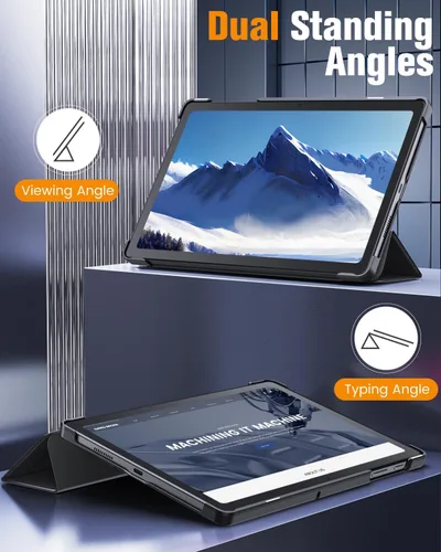 Vista 4 de MoKo Funda para tablet T-Mobile Revvl Tab 5G de 10.36 pulgadas, función de activación/apagado automático y protector completo de cuero delgado