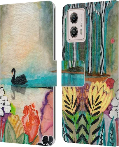 Vista 17 de Head Case Designs Officially Licensed Wyanne Half Light Nature 2 Leather Book Wallet Case Cover Compatible with Motorola Moto G53 5G