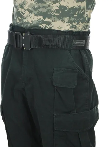 Vista 8 de Fusión Tactical Militar Policía Riggers Cinturón Generación II Tipo A Negro Mediano 33-38"1.5" Ancho