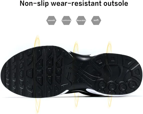Vista 4 de Mevlzz - Tenis de correr para hombre, tenis de baloncesto para hombre, tenis de moda, zapato deportivo, para hacer ejercicio, entrenamiento