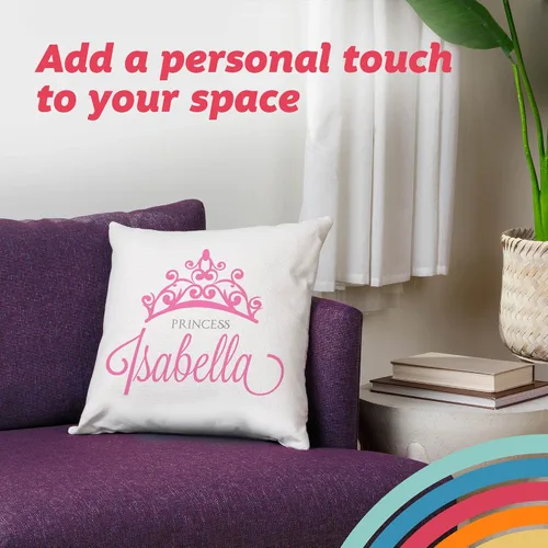 Vista 2 de Pattern Pop Almohada personalizada de princesa