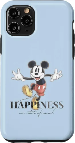 Vista 29 de Disney 100 aniversario Mickey Mouse D100 Quote Happiness Case para iPhone 17