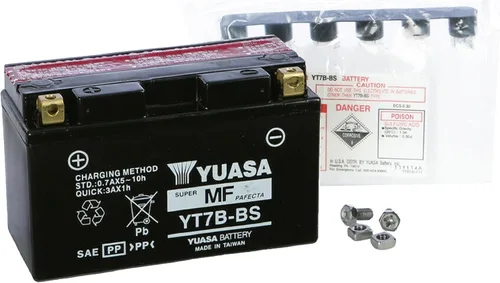 Vista 3 de Yuasa batería YUAM62T7B YT7B-BS , Batería, std