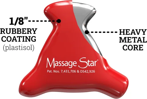 Vista 4 de Acuforce W51087 Massage Star con 3 aplicaciones