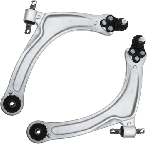 Vista 55 de Detroit Axle - 2 piezas Brazos de control superior delanteros para BMW X5 2007-2018 X6 2008-2019 Brazos de control superior con juntas esféricas