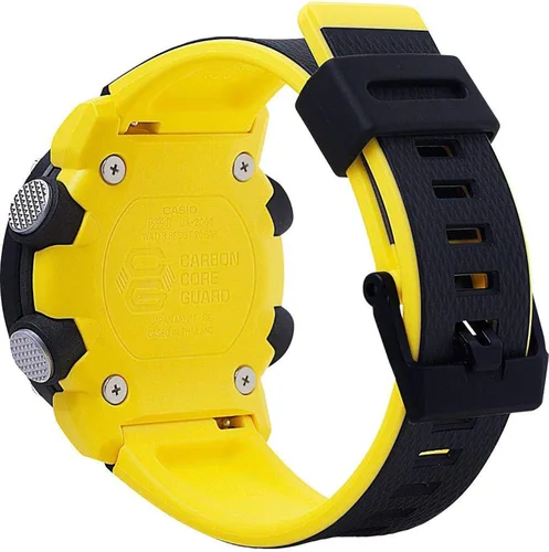 Vista 2 de Casio Reloj analógico digital de cuarzo para hombre con correa de resina GA-2000-1A9ER, Pulsera