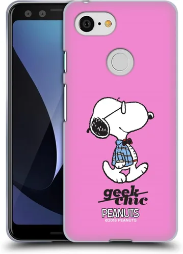 Vista 175 de Head Case Designs Officially Licensed Peanuts Flying Ace The Many Faces of Snoopy Gel Case [Military Grade Protection] Compatible with Google Pixel 3
