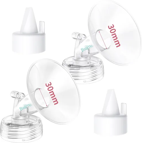 Vista 17 de Piezas de bomba compatibles con Spectra S1/S2/9 Plus, 2 válvulas de pico de pato y 2 bridas de 0.591 in (no accesorios Spectra originales)