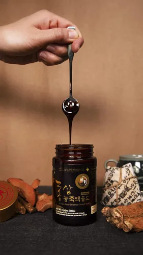 Vista 6 de Extracto de ginseng rojo coreano, 8.47 oz, concentrado 100% puro de GeumSan Ginseng