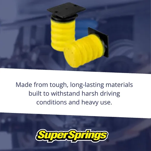 Vista 7 de SuperSprings SSR-312-54 SumoSprings Trasero para Dodge RAM 2500 3500, Amarillo