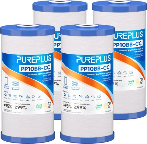 Vista 12 de PUREPLUS Filtro de agua de reducción de metales pesados para toda la casa