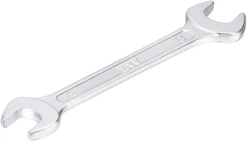 Vista 5 de uxcell Llave métrica doble de extremo abierto cromada, 0.394 in x 0.472 in