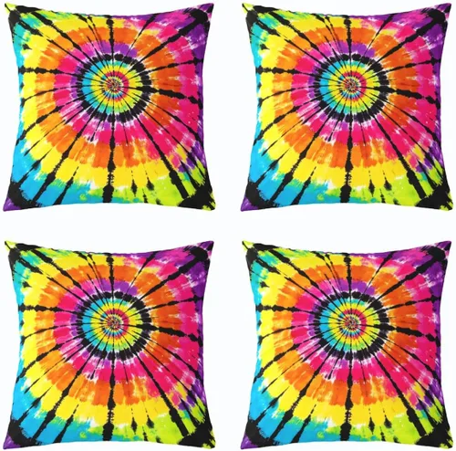 Vista 30 de Juego de 4 fundas de almohada con estampado de piel de vaca de 16 x 16 pulgadas, fundas de cojín de piel de vaca para sala de estar, dormitorio