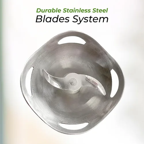 Vista 7 de Koblenz BIKM-800 Una batidora de mano de inmersión 2 en 1 con motor de 800 vatios Stainless Steel, 2 Speeds with Variable Control, Includes 20-oz
