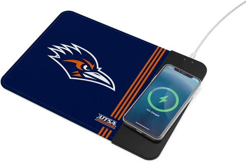 Vista 68 de SOAR NCAA Almohadilla de ratón unisex con carga inalámbrica para teléfono celular