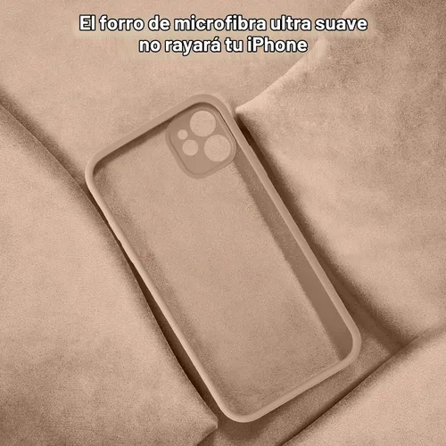 Vista 6 de Vooii Compatible con iPhone 11 Funda, Silicona Líquida Mejorada con [Bordes Planos] [Protección de Cámara] [Forro de Microfibra Suave Antiarañazos]