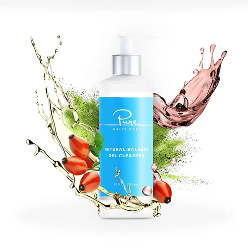 Vista 5 de Pure Daily Care Natural Balance Gel Limpiador (8 Oz) - Limpiador diario suave y refrescante de grado clínico