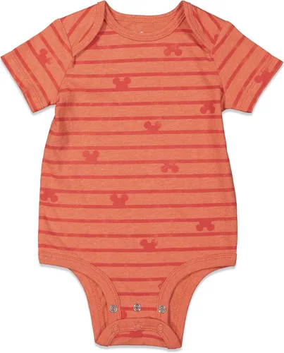 Vista 3 de Disney Bambi Lion King Mickey Minnie Mouse Winnie the Pooh Princess Dumbo - Paquete de 3 mamelucos para bebés recién nacidos a bebés