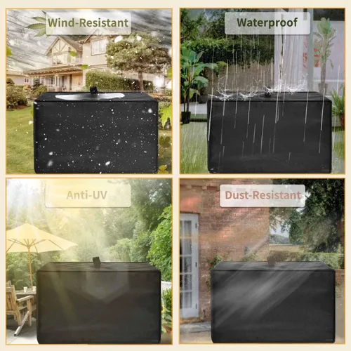 Vista 7 de Cubierta para freidora de aire resistente al calor, impermeable, a prueba de polvo, compatible con Ninja DZ201 Foodi de 8 cuartos de galón, Ninja
