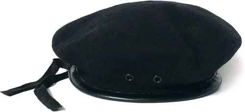 Vista 4 de Che Guevara Store - Boina militar negra con estrella roja