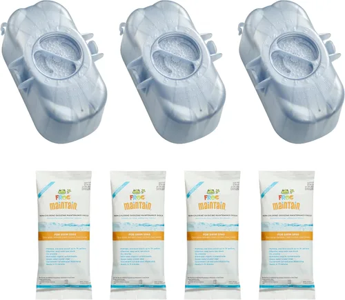 Vista 9 de FROG @ease - Cartuchos de repuesto SmartChlor para spas de natación, paquete de 3